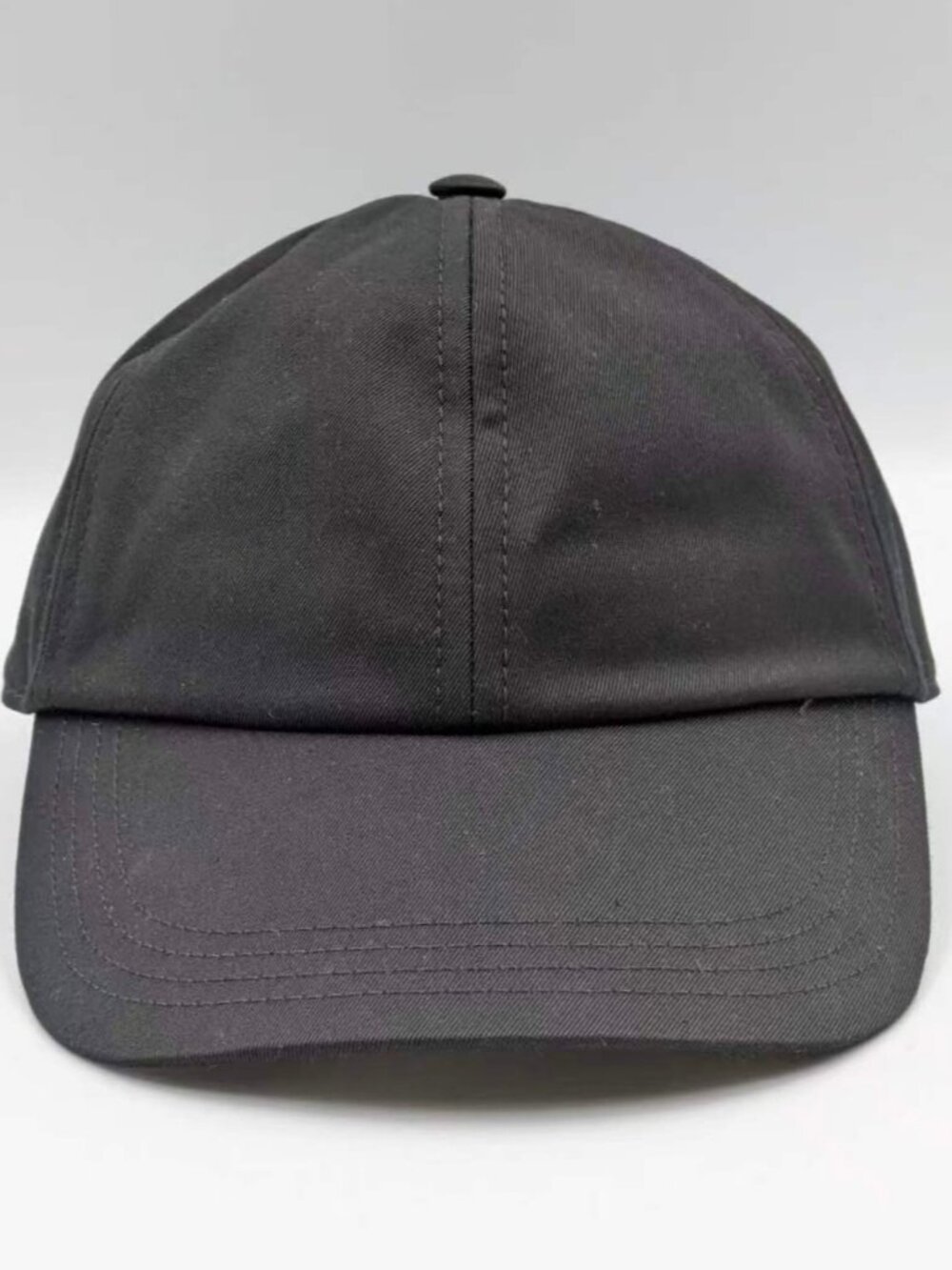 Burberry Check Lined Cotton Blend Baseball Cap Black S 8083524 - Picture 4 of 14